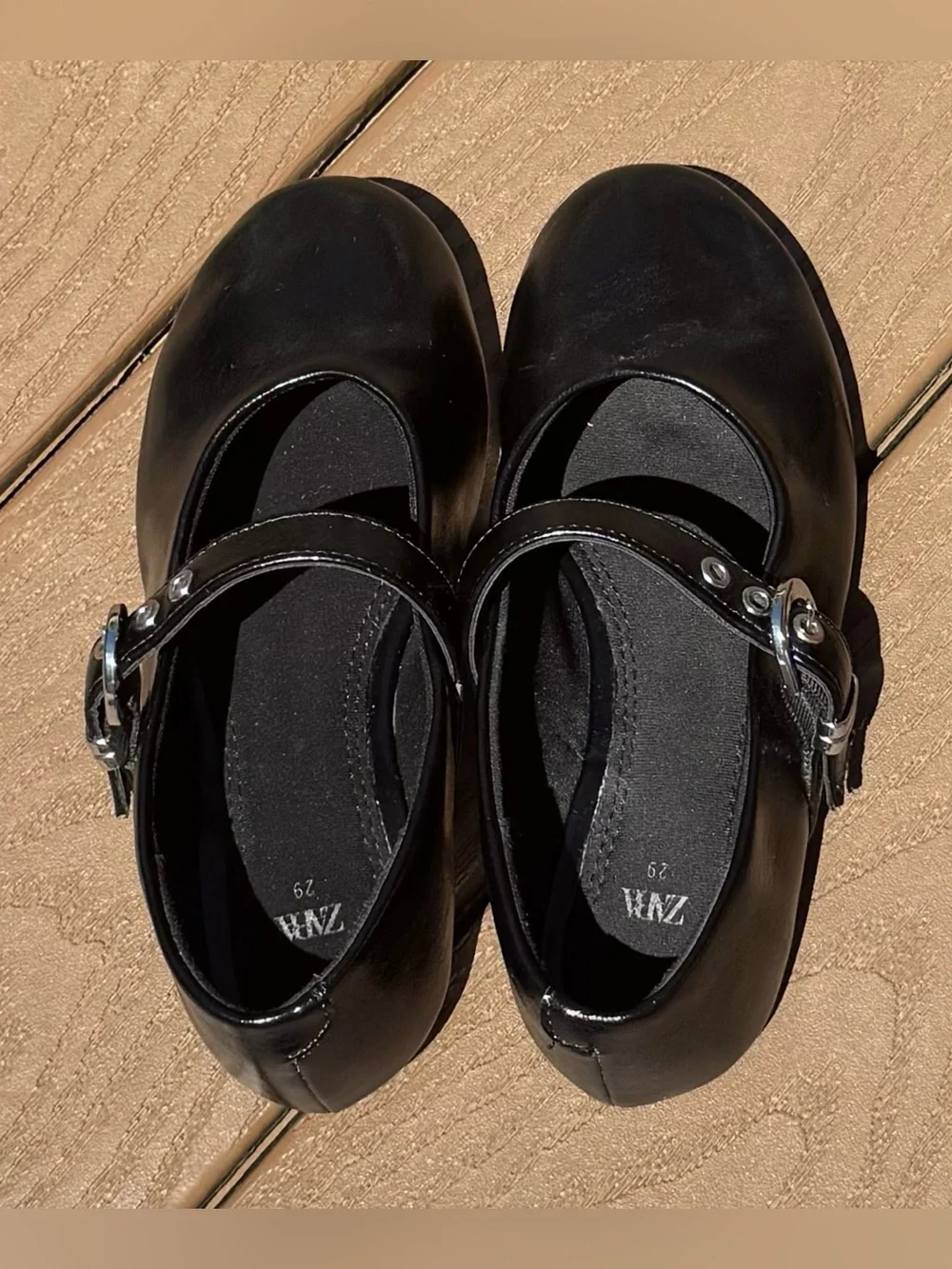 Zara Kids Buckle Mary Janes